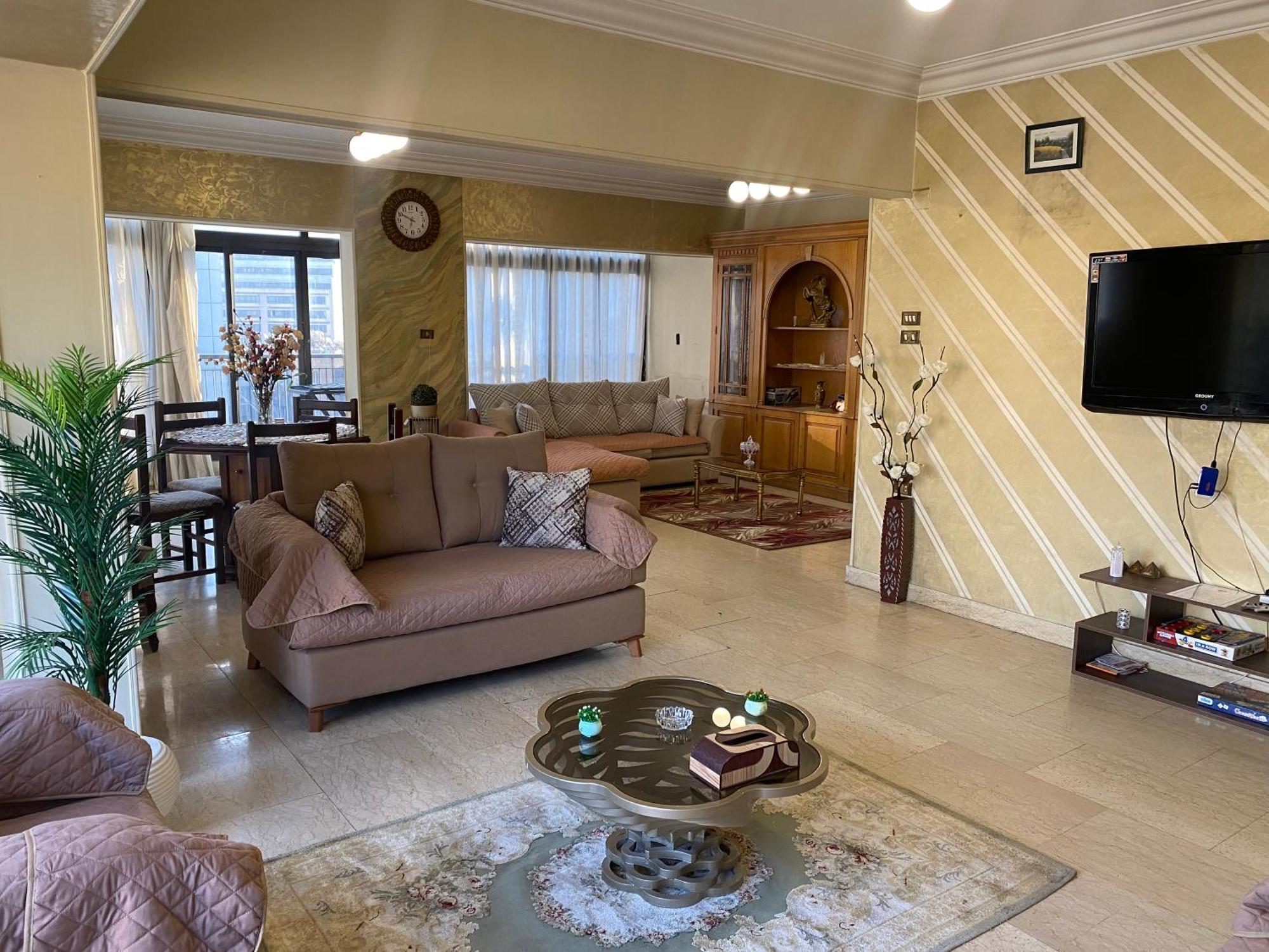 Nile View Dokki Apartman Kairó Kültér fotó
