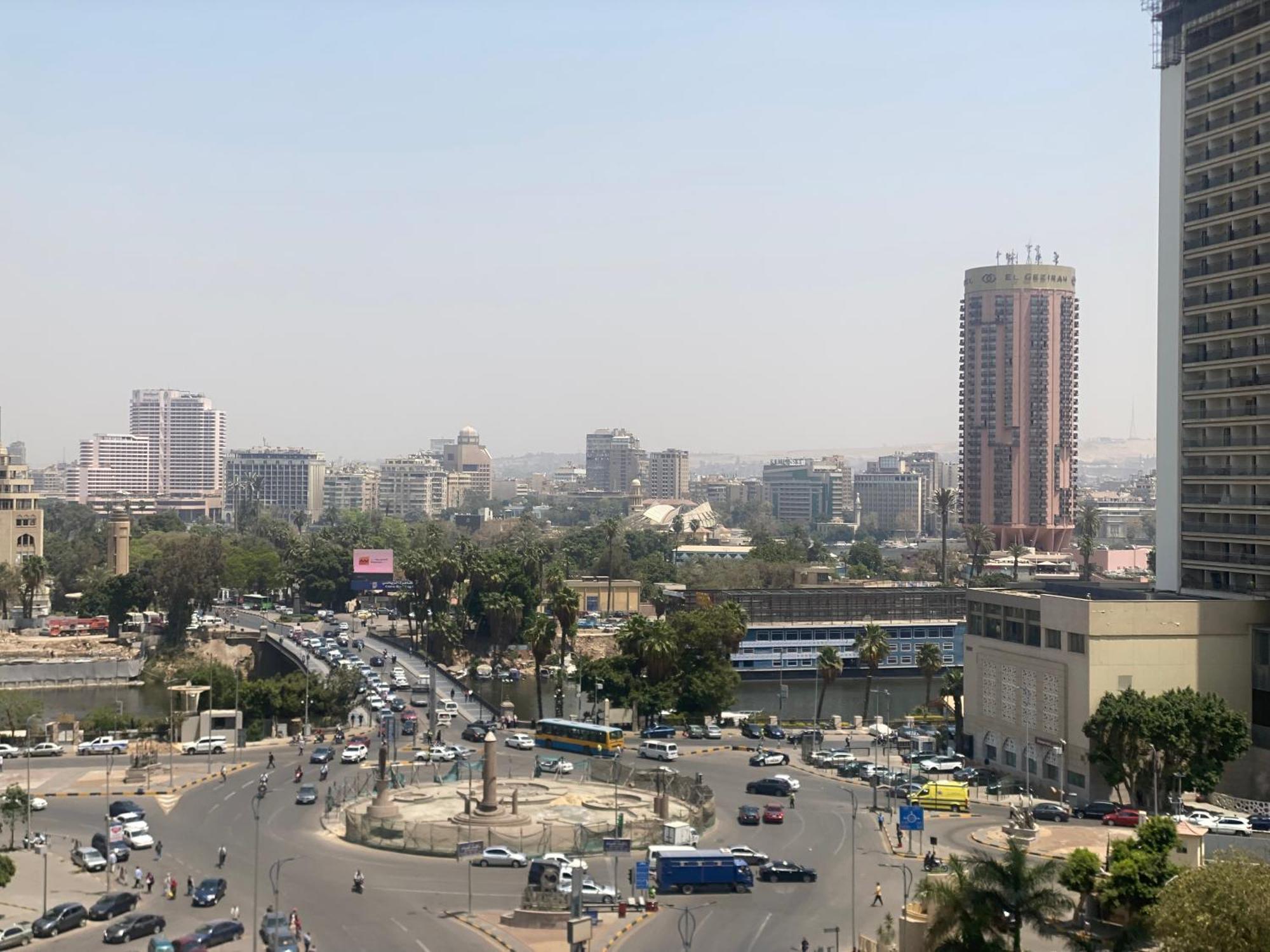 Nile View Dokki Apartman Kairó Kültér fotó