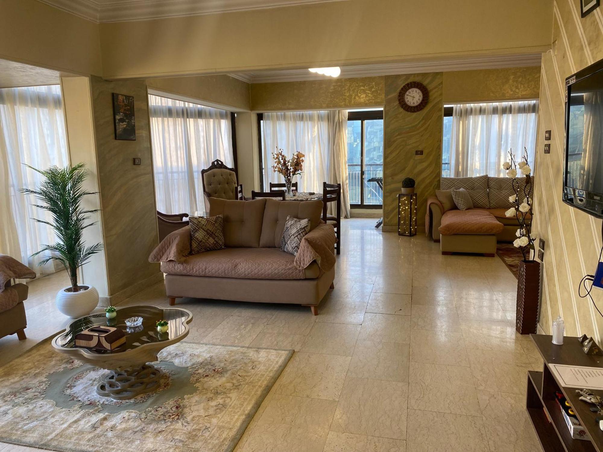 Nile View Dokki Apartman Kairó Kültér fotó